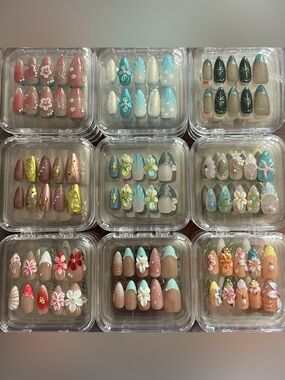 NEW Handmade Press On Nails